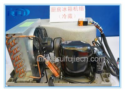 China 3/8HP Tecumseh 4440Y Refrigeration Condensing Units R134 , Air Cooled Condenser for sale