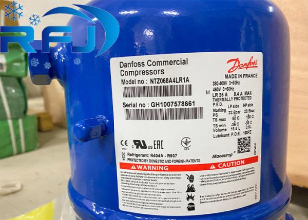 Maneurop Piston Refrigeration Compressor NTZ068A4LR1A Refrigerant R404a-R507