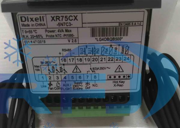 XR30CX/IR33F0ER00 Digital Controller For Medium-low Temperature Refrigeration Applications