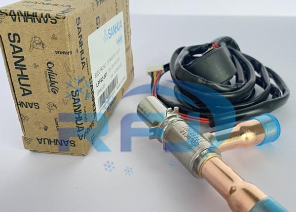 LPF/LPF-T Series Electric Expansion Valve with Liquid Temperature 100°F and 104g