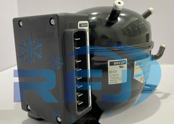 BD35F Hermetic Piston Refrigeration Compressor R134a 100-240V/50-60Hz