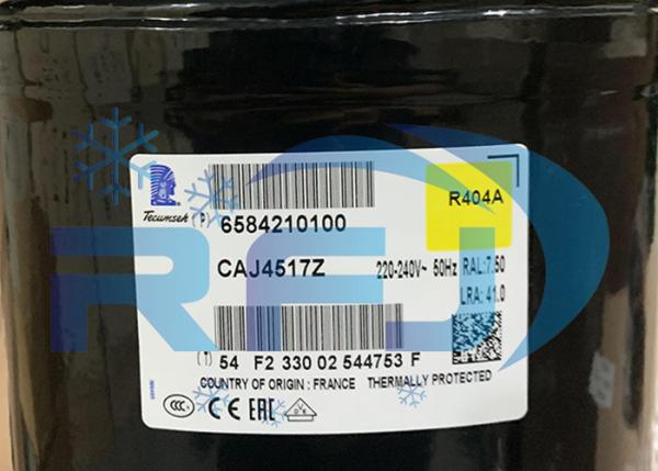 CAJ4517Z Piston Compressor Refrigeration Compressor R404A 220-240V-1-50Hz