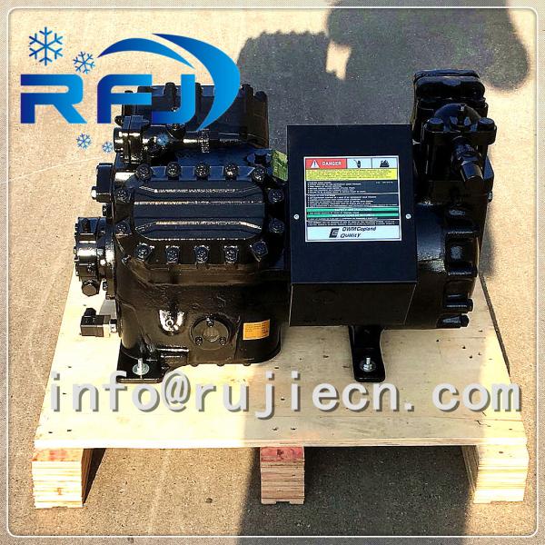 Black Color Copeland Semi Hermetic Compressor 25HP 4RK2-2500-TSK R22 Refrigerant