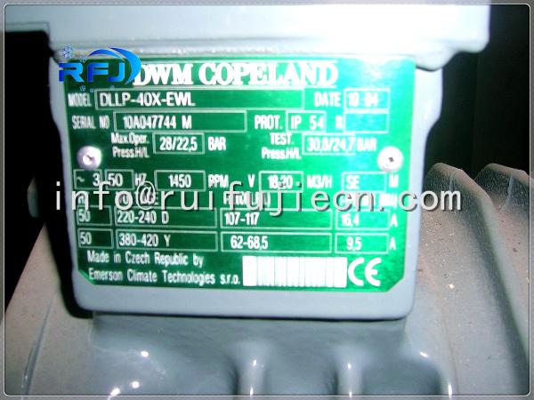 D3DC-100X Semi Hermetic Refrigeration Compressor 20hp 8 bar compressor copeland discus model numbers