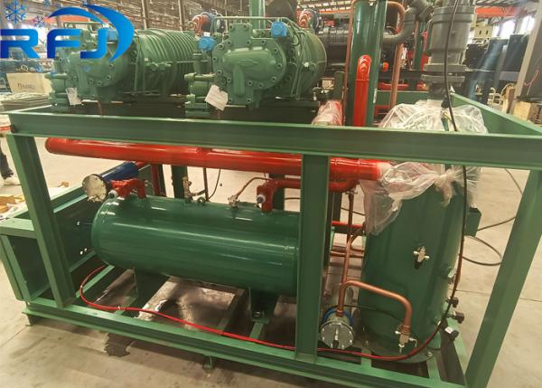 Twin Screw Units Condensing Units with Green Evaporative Cooling and R134a Refrigerant