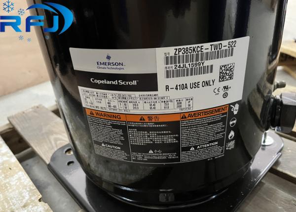 ZP385KCE-TWD-522 Scroll Refrigeration Compressor R410A 380-420/460V-3PH-50/60Hz