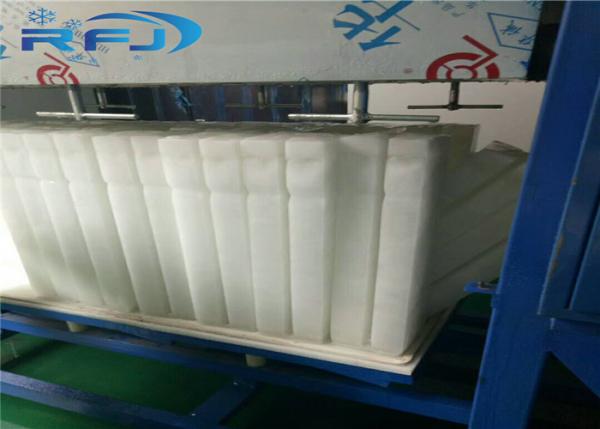 Industrial Cube Clear Ice Block Maker Machine , Automatic Ice Block Machine