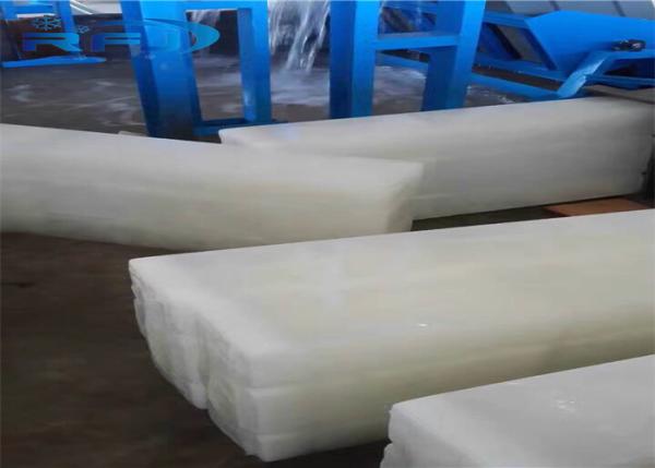 Anti Rust Block Ice Machine 10 Tons / Day Aliminium Plate Ice Moulds Material