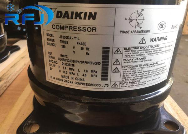 JT95 BHBV1L Screw Type Air Compressor , Ac Scroll Compressor Daikin 3HP R22 220V