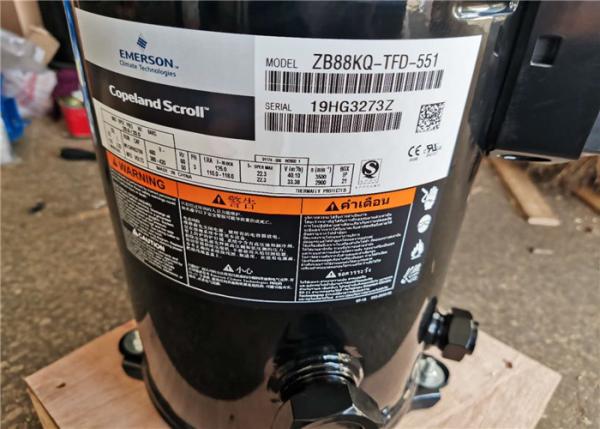 3.3HP Copeland Scroll Compressor R407 R134A ZP39K5E-TF7-522