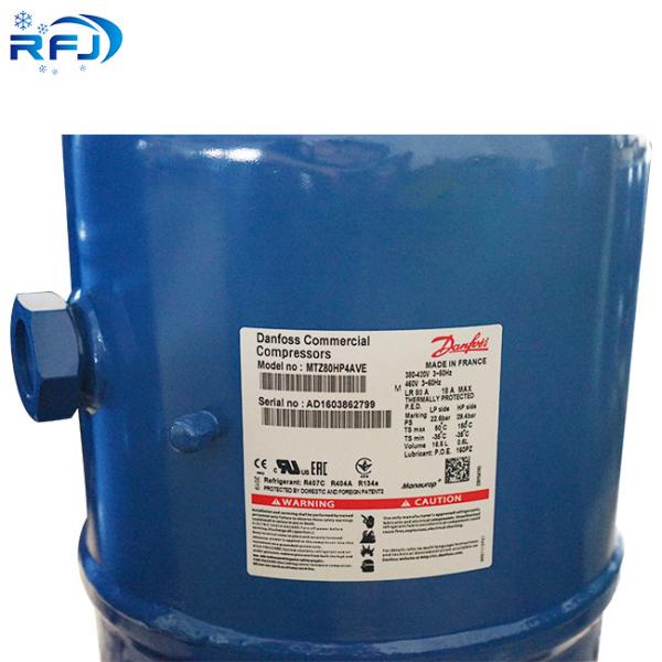 Air Conditioning Refrigeration Scroll Compressor MTZ80-4VI Maneurop With R134a