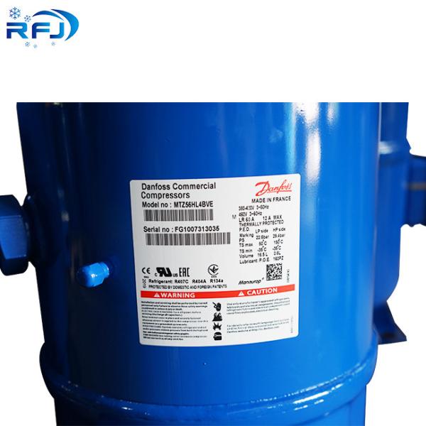 Rotolock Connection Air Conditioning Compressor Maneurop MTZ50-4VI For Refrigeration Equipment