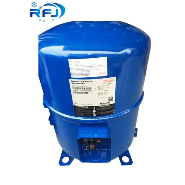 3.5KW Industrial Refrigeration Compressor MTZ18-4VI Threaded Glass Mounting