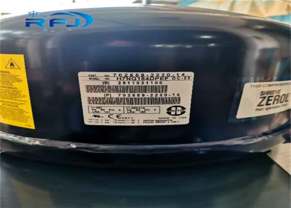 30KW Hermetic Piston Compressor H7NG184DPEF For Bristol R407C