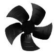 China Wall Mounted Axial Flow Fan YWF4E250 4E300 4D350 4D400 4E450 4D500 4D550 4D600 for sale