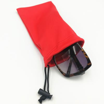 China Printed Microfiber Pouch For Eyeglasses Protection And Storage for sale