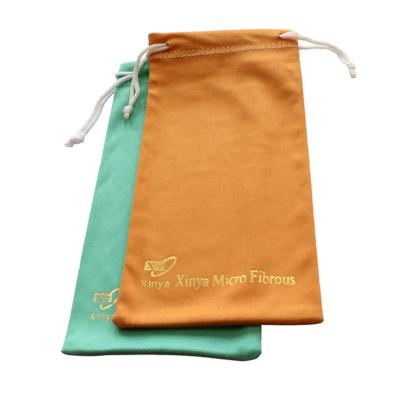 China 160-230gsm Microfiber Pouch Customized Color For Various Packing for sale