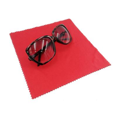 中国 再利用可能なリントフリーマイクロ繊維布 汚れ耐性 30x30 40x40cm 眼鏡の清掃と磨き用 販売のため