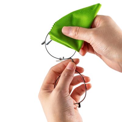 Chine Tissu pour lunettes en microfibre ménagère 10x15 cm Pour le polissage des lunettes de fenêtre à vendre