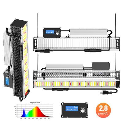 China High Efficacy 240W 120W Foldable Full Spectrum Samsung Lm301h Led Grow Lights Bar for Indoor Plants for sale