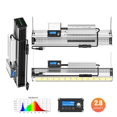 China Commercial Horticulture grow light 640W LED Grow Light Full Spectrum vertical farming light for sale