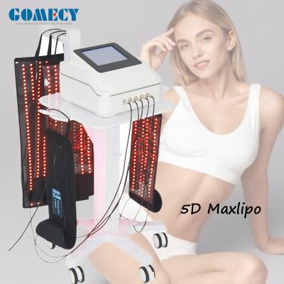 China Lasermaschine zur Entfernung von Körperfett, 5D Maxlipo Laser Schmerzmittelmaschine. zu verkaufen