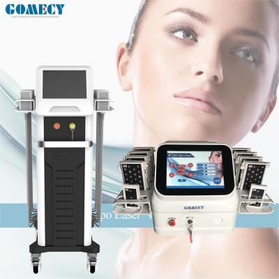 China Non Invasive Lipo Laser Slimming Machine 5 Wavelength 808nm Infrared Body Sculpting Machine for sale