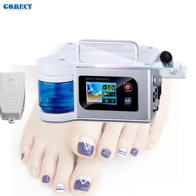 China Professional Electric Pedicure Nail Drill Machine Portable 40000rpm With Water Spray Function for sale
