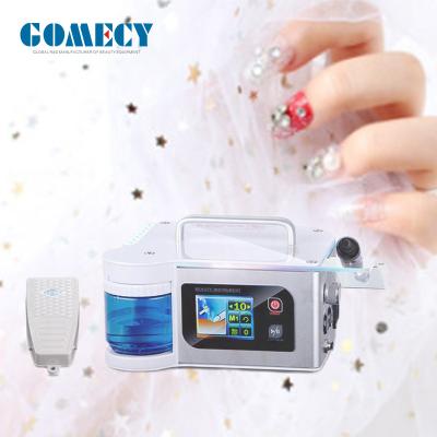 Cina Macchina per perforare le unghie elettrica portatile Macchina professionale per la lucidatura delle unghie a spruzzo d'acqua in vendita