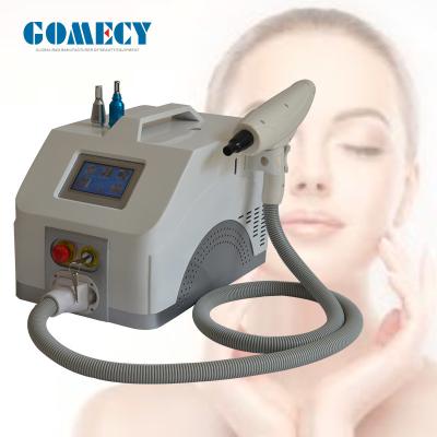 China Portable Nd YAG Laser Machine 532nm 1064nm Carbon Peel Laser Machine Tattoo Removal for sale