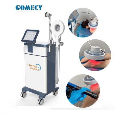 China Vertical Floor Standing Far Infrared PEMF Shockwave Therapy Machine Fat Cellulite Reduction en venta