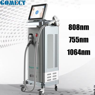 China 755+808+1064nm All In One Diode Laser Machine For Industrial Salon Laser Hair Removal for sale