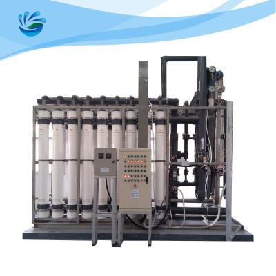 China Membrana 50TPH del sistema de tratamiento de aguas de la ultrafiltración de la reutilización del agua uF en venta