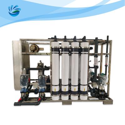 China Ultra purificador del agua del sistema de tratamiento de aguas de la planta de la filtración 20TPH uF en venta