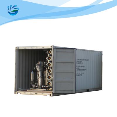 China 1TPH Containerized a planta de tratamento da água à venda