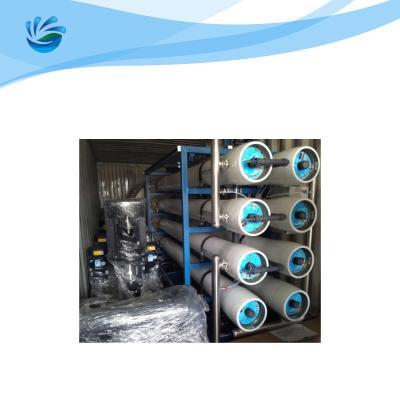China 6TPH Containerized RO Water Treatment System For Drinking Water for sale