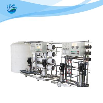 China Double Pass RO Water Purifier Drinking Water Desalination Machine for sale