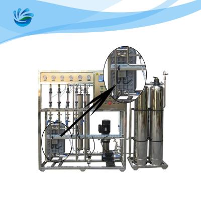 China Sistema puro de la purificación del agua de 500LPH EDI Water Treatment Plant Ultra en venta