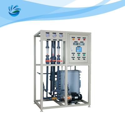 China Industrial Ultra Pure Water Treatment System RO Plant With EDI for sale