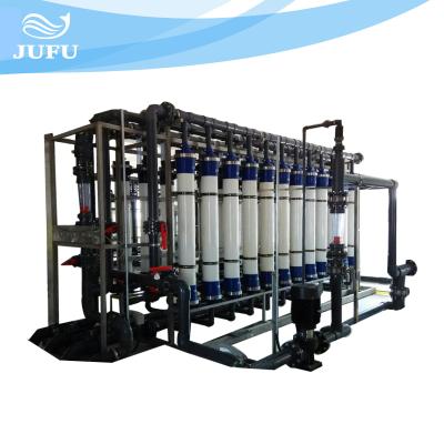 Chine Épurateur de l'eau de système de traitement de l'eau de l'ultra-filtration 60TPH avec le filtre de membrane d'uF à vendre