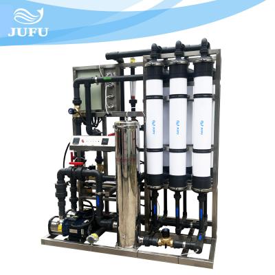 China Drinking Water Filtration Uf System PVC / PAN / PVDF Membrane for sale