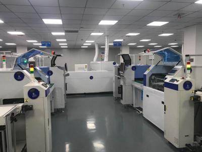 China 120 Feeders Smd Led Making Machine HWGC PCB Production Line Equipment for sale