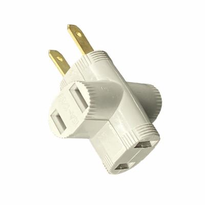China 125V 15A Two Pin Plug Adapter Electric Plug Adapter for sale