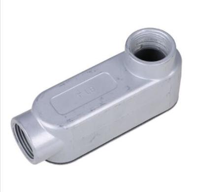 China Alu Die Casting Conduit Body LB with Steel cover for sale