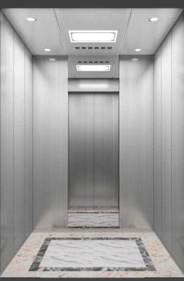 China 1350KG 18 Persons MRL Home Elevators Stainless Steel Commercial Passenger Lifts for sale