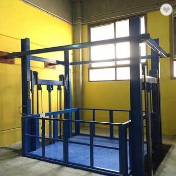 China 1500KG 15 Tons Cargo Elevator Ship Deck Steel Vertical Freight Lift for sale