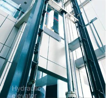 China 320KG Small Commercial Elevators And Lifts 0.3m/s Hydraulic Cargo Lift Elevator for sale