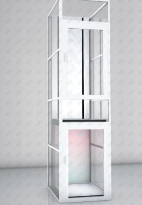 China 2.5m/s 1250KG Panoramic Glass Lift 360 Degree View Transparent Elevator for sale