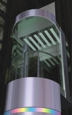 中国 正方形のガラス住宅のパノラマ式のエレベーター6人Gearlessモーター上昇 販売のため