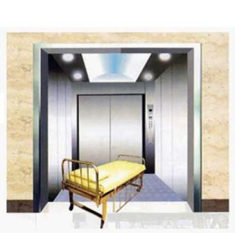 China Elevación médica de la cama de la impulsión del elevador 1000KG VVVF de la cama de hospital del MRL en venta